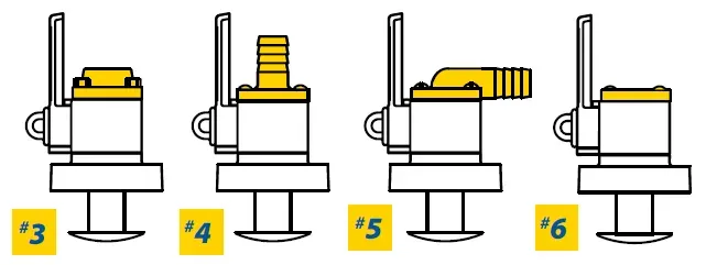 Marelon Valve Top Options